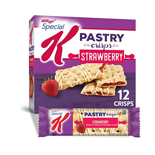 Special K Pastry Crisps Strawberry 528 oz 12 Crisps 2 per Pouch 6 Pouches Special K Pastry Crisps Strawberry 528 oz 12 Crisps 2 per Pouch 6 Pouches