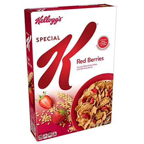 Kelloggs Special K Breakfast Cereal Red Berries Made with Real Strawberries 117oz Box Kelloggs Special K Breakfast Cereal Red Berries Made with Real Strawberries 117oz Box