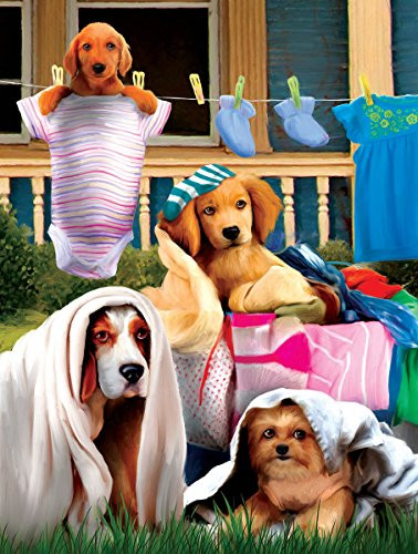 Laundry Helpers 300 Piece Jigsaw Puzzle by SunsOut
