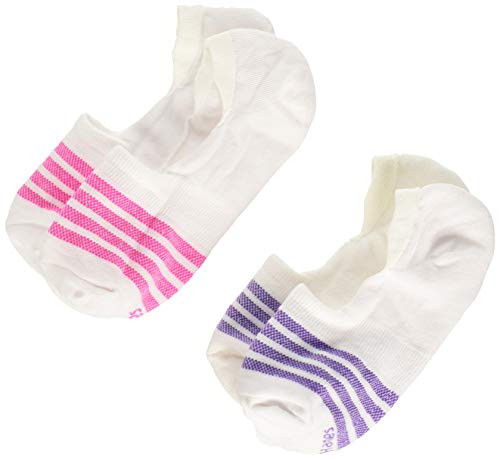 Hanes Womens Ultimate Lightweight Invisible Liner with Vent Sock 4Pack White Assorted Shoe Size 59