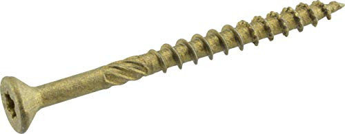 Power Pro 48304 Wood Screws Bronze 125 Piece