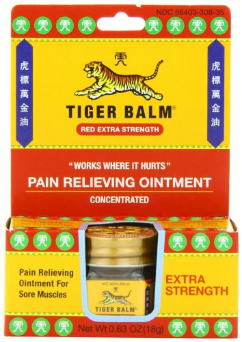 Tiger Balm Pain Relieving Ointment Extra Strength 063 Ounce