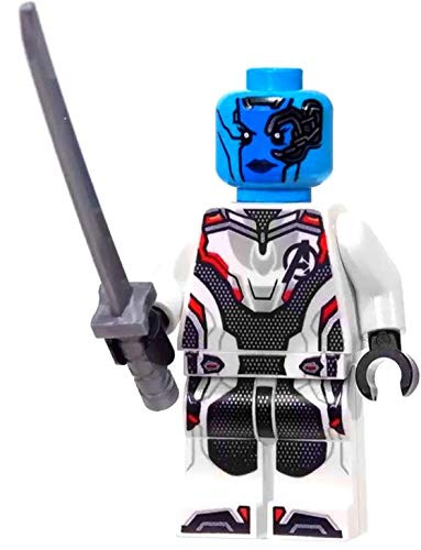 LEGO Super Heroes Avengers Endgame Minifigure  Nebula  White Jumpsuit