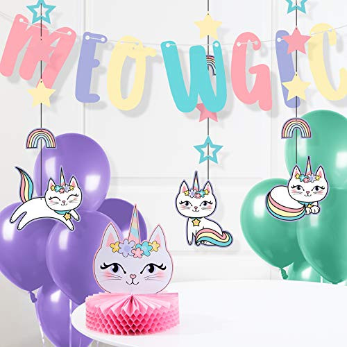 Caticorn Party Decorations Kit