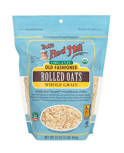 Bobs Red Mill Organic Old Fashioned Rolled Oats 16 Oz