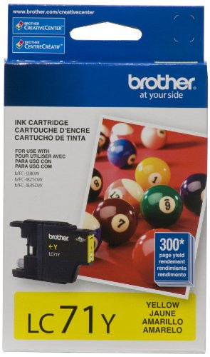 BRTLC71Y - Brother Innobella LC71Y Standard Yield Ink Cartridge