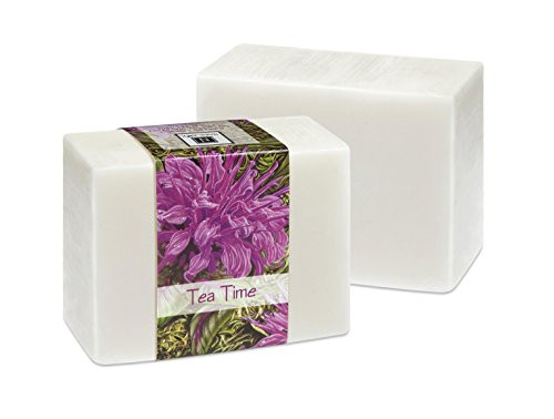 N Nabila K Vegetable Glycerin Bar Soap Tea Time Single Bar 45oz1275g each