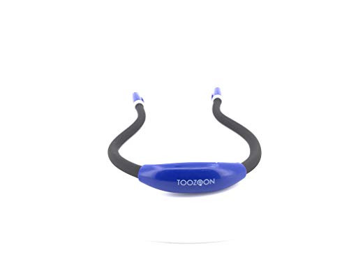 TOOZOON Rechargeable 4 LED Book Light Flexible Arm/Neck, 4 Level Lights Control, Reading Books in car, Night Jogging, Bed Reading, Hands Free, USB Cable Included