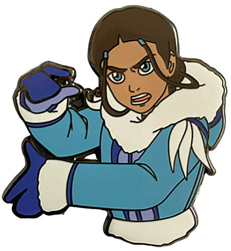 Katara In Water Tribe Coat  Avatar The Last Airbender Collectible Pin