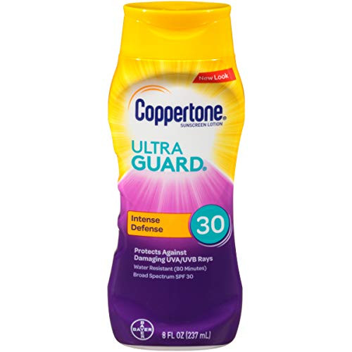 Coppertone UltraGuard Sunscreen Lotion SPF 30 8 oz Coppertone UltraGuard Sunscreen Lotion SPF 30 8 oz
