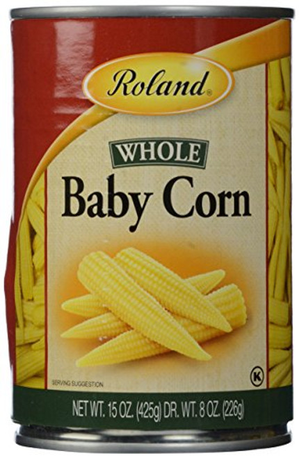 Roland Whole Baby Corn 15 oz