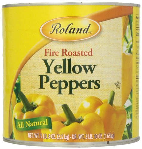 Roland Peppers Roasted Yellow 8818 Ounce