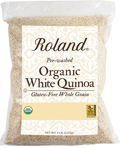 Roland Foods Organic Quinoa White 5 Pound