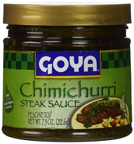 Goya Chimichurri Steak Sauce with Spanish Olive Oil 75 oz