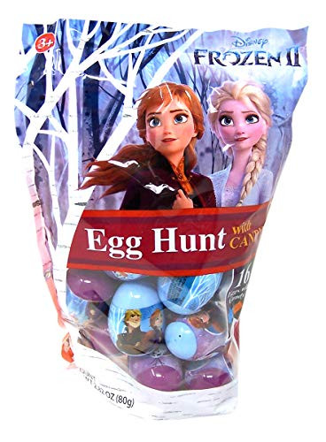 Disney Frozen 2 Plastic Candy Filled Easter Eggs 16 Count 282 Ounce