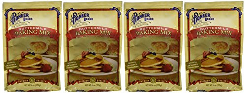 Pioneer Buttermilk Biscuit  Baking Mix 6 Oz 4 Pack