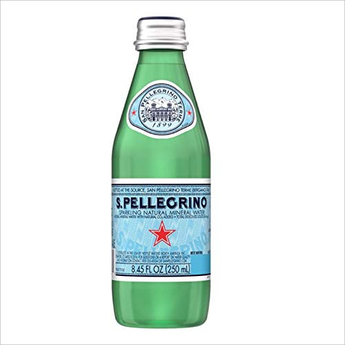 SPellegrino Sparkling Natural Mineral Water 845 fl oz Glass Bottle 24 Count SPellegrino Sparkling Natural Mineral Water 845 fl oz Glass Bottle 24 Count