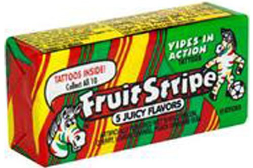 Fruit Stripe Chewing Gum 18 Ounce