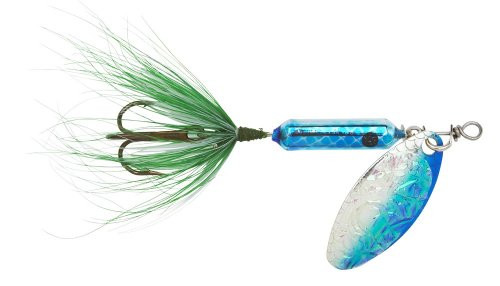 Yakima Bait Wordens Original Rooster Tail Spinner Lure Flash Blue 18Ounce