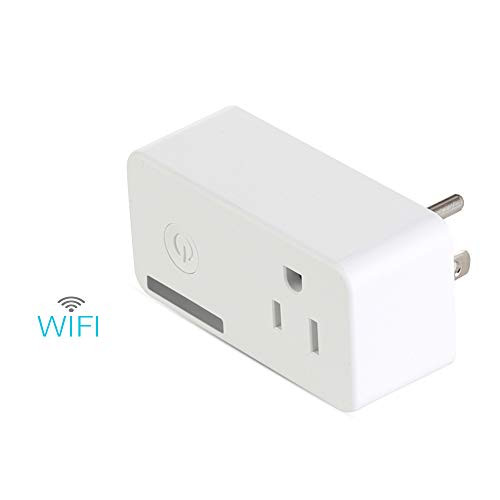Wifi Smart Plug Smart Socket Mini Outlets App Remote Control Timing Function Alexa and Google Voice Control?No Hub Required?Energy Monitoring
