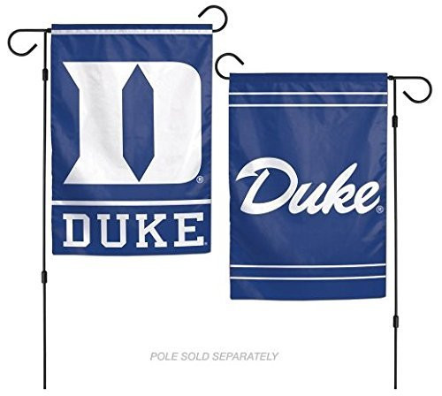 WinCraft NCAA Duke University Blue Devils 12x18 Inch 2Sided Outdoor Garden Flag Banner