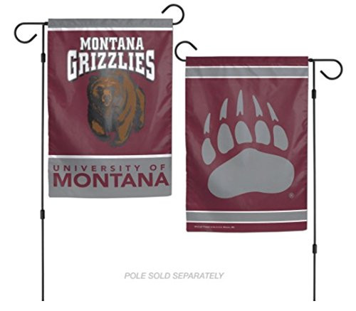 WinCraft NCAA University of Montana Grizzlies 125 x 18 Inch 2Sided Garden Flag Logo WinCraft NCAA University of Montana Grizzlies 125 x 18 Inch 2Sided Garden Flag Logo