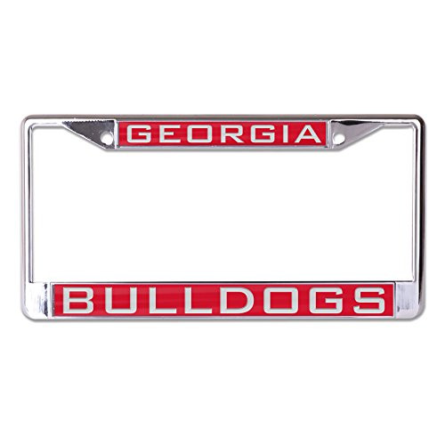 WinCraft NCAA Georgia Bulldogs Inlaid Metal License Plate Frame 2Tag Corners WinCraft NCAA Georgia Bulldogs Inlaid Metal License Plate Frame 2Tag Corners