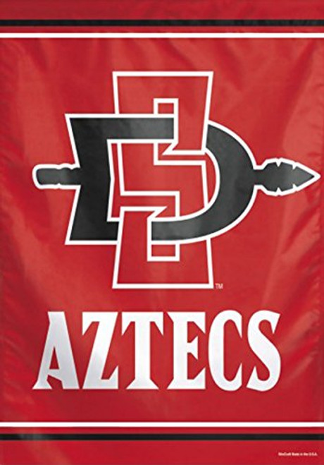 San Diego State Aztecs Vertical Flag 28 x 40 inches 1 sided print