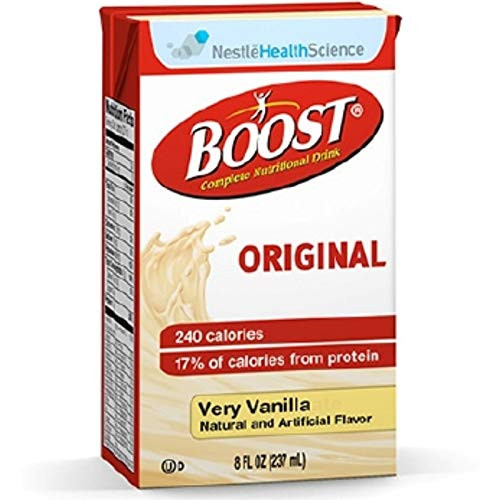 Boost Very Vanilla Nutritional Drink 8 Fluid Ounce  27 per case
