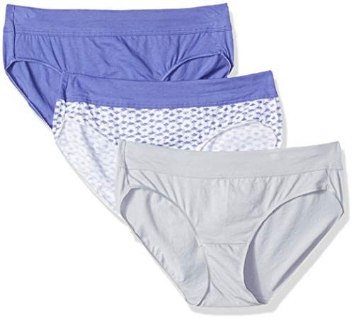 Hanes Womens 3 Pack Constant Comfort XTemp Hipster Panty Assorted 9