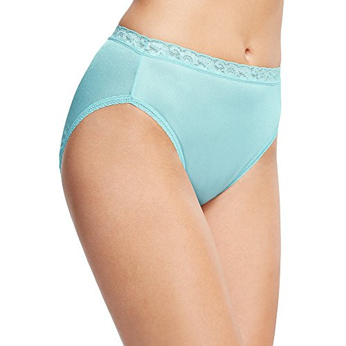 Hanes Womens Nylon HiCut Panties 6Pack