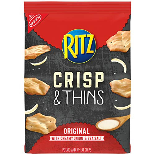 RITZ Crisp and Thins Original with Creamy Onion and Sea Salt 71 oz