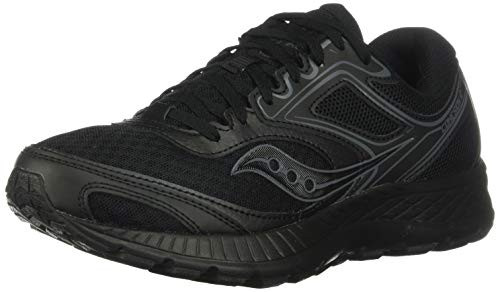 Saucony Womens VERSAFOAM Cohesion 12 Road Running Shoe BlackBlack 105 M US