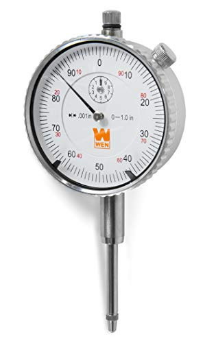 WEN 10702 1Inch Precision Dial Indicator with 001Inch Resolution