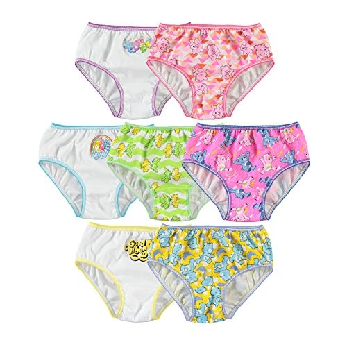 Care Bears Girls Big Carebears 7pk Panty 8
