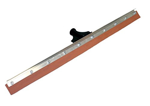 Midwest Rake 47152 24 Speed Squeegee 316 Notch Red Rubber