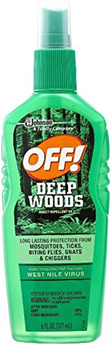 OFF! Deep Woods Off! Insect Repellent Pump 6 oz Pack of 2