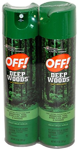 Off Deep Woods Insect Repellent V 11 Ounce 2 Pack