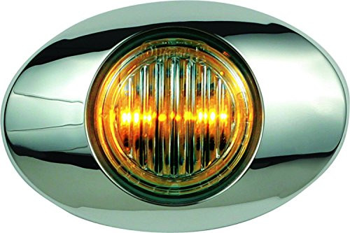 Optronics 00212236P M3 Series Clear Lens Light 3 MarkerClearance Light Kit Millennium Series Amber