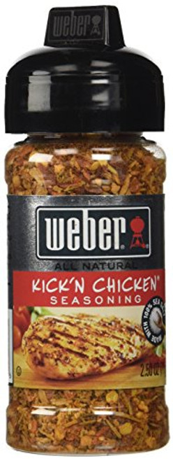 WEBER Grilling Seasoning KICKN CHICKEN 25 oz WEBER Grilling Seasoning KICKN CHICKEN 25 oz