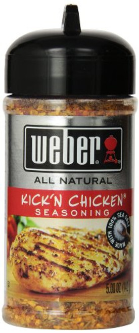 Weber Grill Seasoning Kickn Chicken 55000ounces Pack of4 Weber Grill Seasoning Kickn Chicken 55000ounces Pack of4
