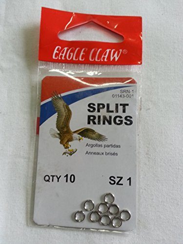 Eagle Claw Split Rings Size 4