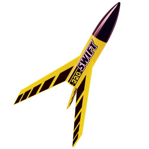 Estes 810 220 Swift Flying Model Rocket KitBrownA