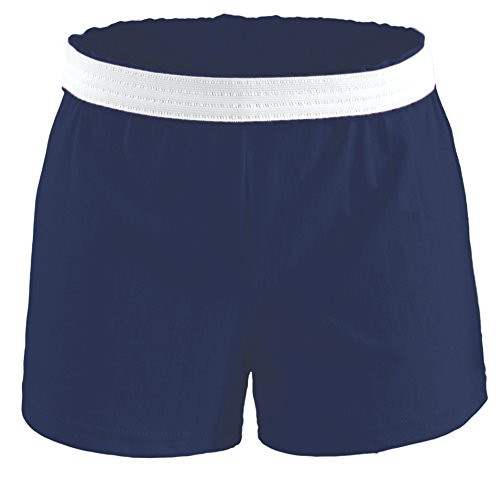 Soffe Girls Authentic Cheer Short Navy Medium 1Pack