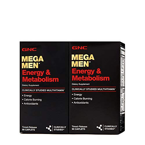 GNC GNC Mega Men Energy  Metabolism  Twin Pack