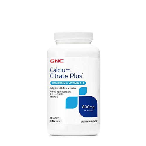 GNC Calcium Citrate Plus Magnesium Vitamin D3 800 mg GNC Calcium Citrate Plus Magnesium Vitamin D3 800 mg