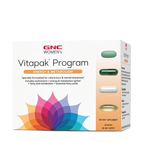 GNC Womens Vitapak Program Energy and Metabolism