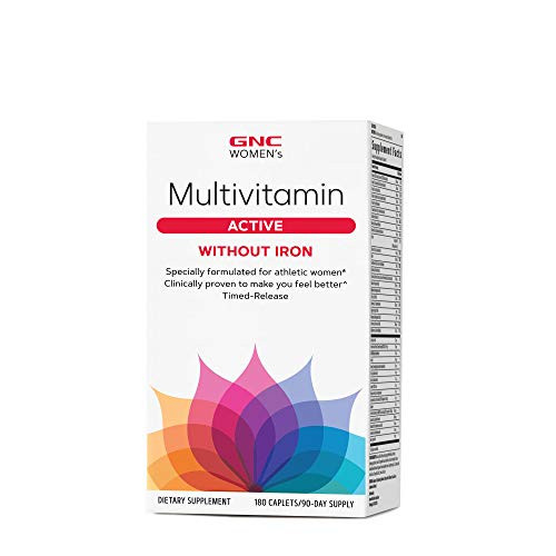 GNC Womens Active Multivitamin Without Iron