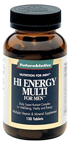 Futurebiotics  Hi Energy Multi for Men  120 Tablets