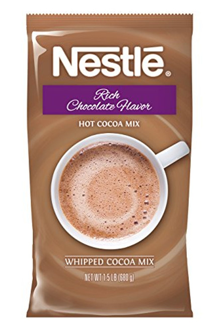 Nestle Hot Chocolate Mix Hot Cocoa Rich Chocolate Flavor Real Whipped Cocoa 15 lb Bulk Bag